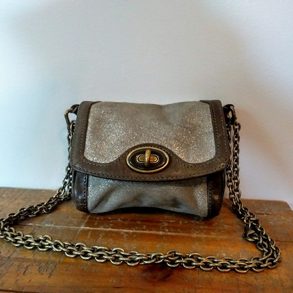 leather crossbody bag with chain strap